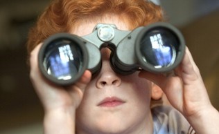 Camp binocular boy